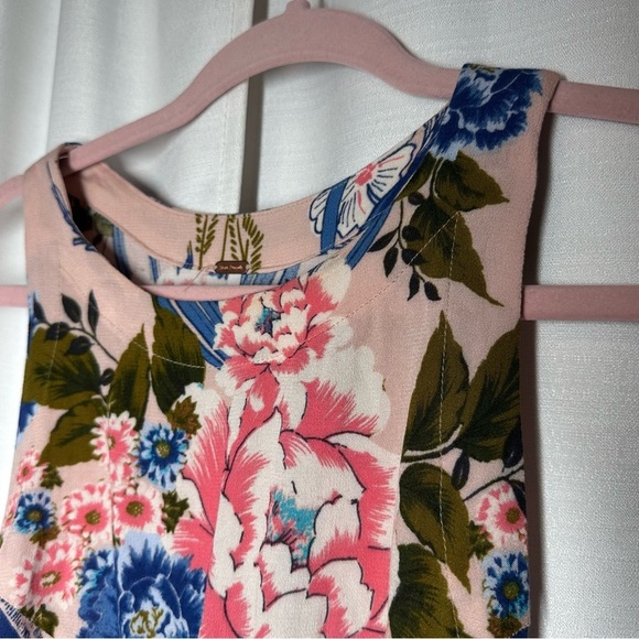 Free People Tank Top Size S Sweet Love Side Tie Boho Festival Feminine Bow Tie - Picture 4 of 11